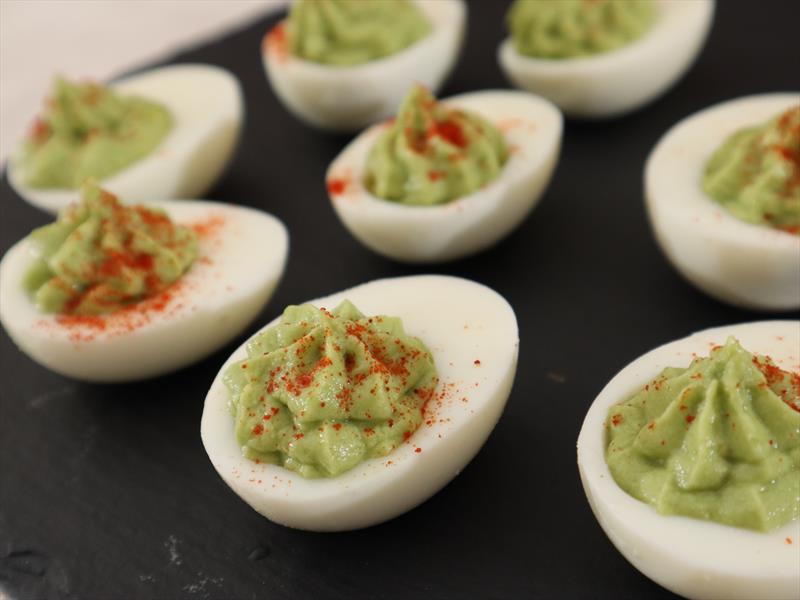 Avocado Deviled Eggs