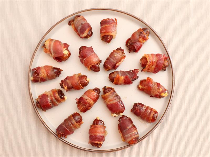 Bacon-Wrapped Dates