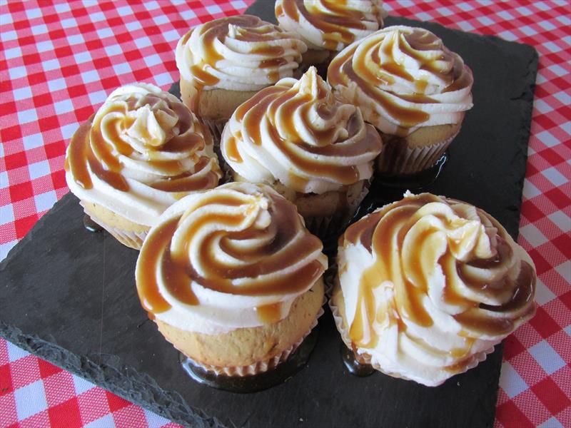 Caramel Cupcakes Vegan