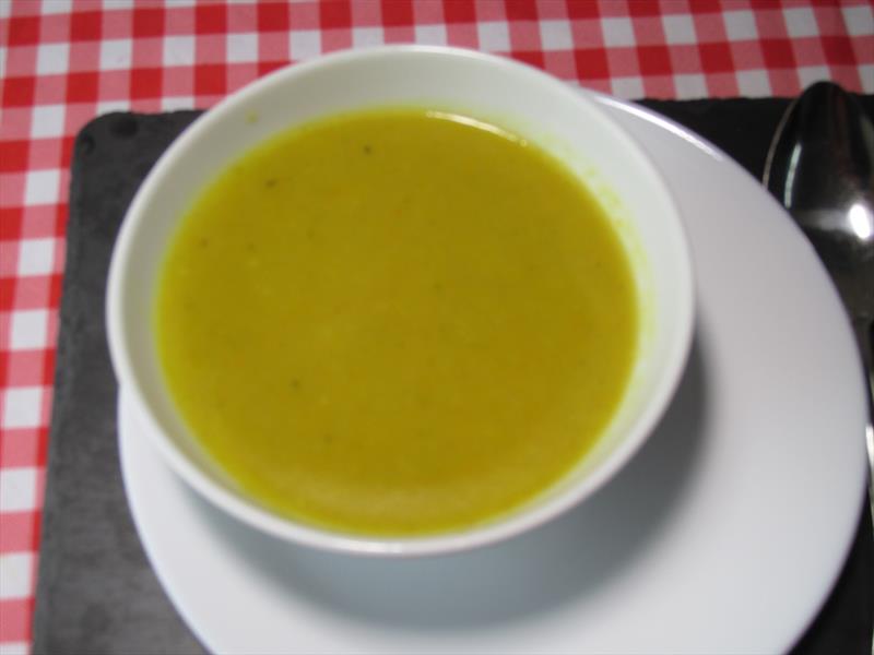 Fennel and carrot soup