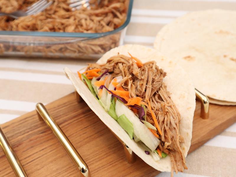 Pulled Pork Tacos with Slaw