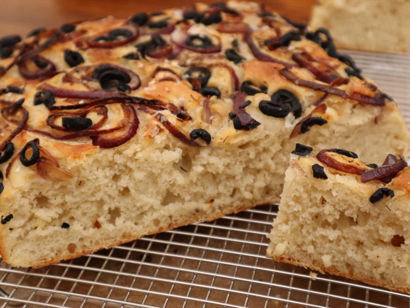 Red Onion Focaccia