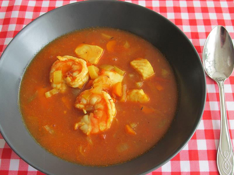 Seafood soup